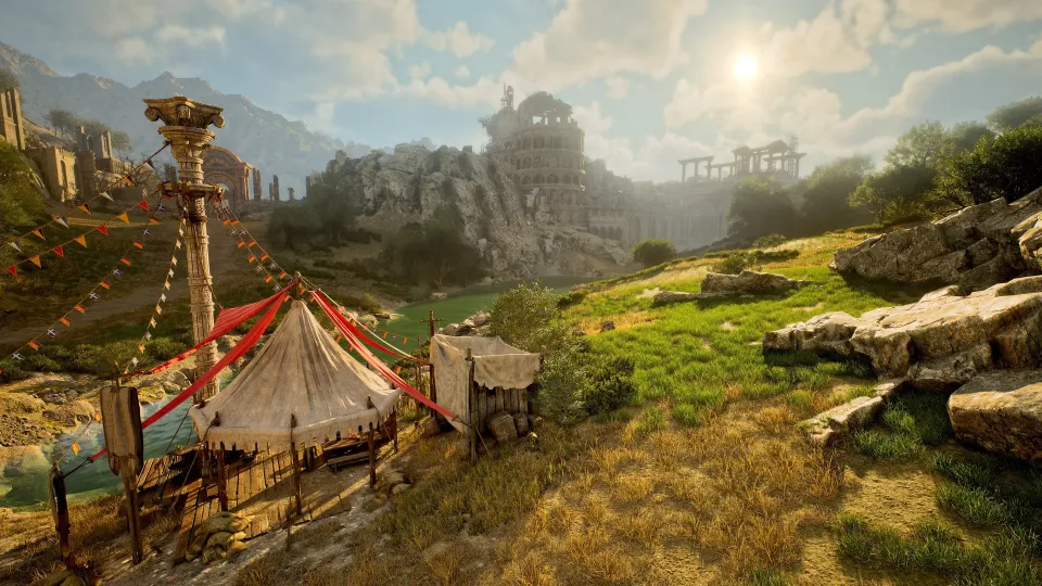 Mappa o illustrazione relativa all'accesso mondiale alla demo di ArcheAge Chronicles