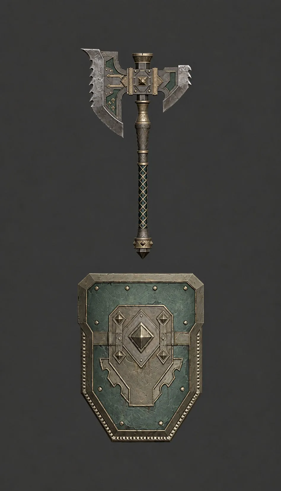 Axe y Shield