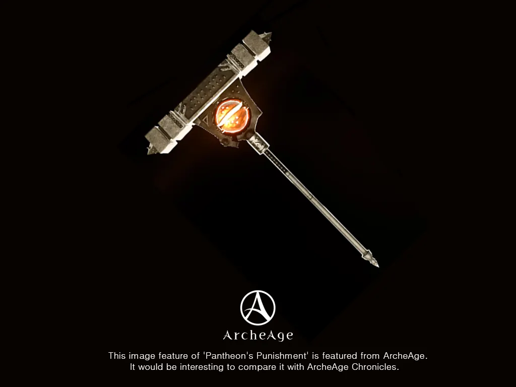 Armas legendarias: imagen oficial 12 de 18 (post de @ArcheAgeChron en X)